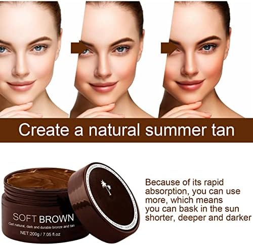 Ajude o litoral preto do verão Ajude o corpo bronzeado Bronzeamento escuro Bronzer marrom hidratante hidratante hidratante