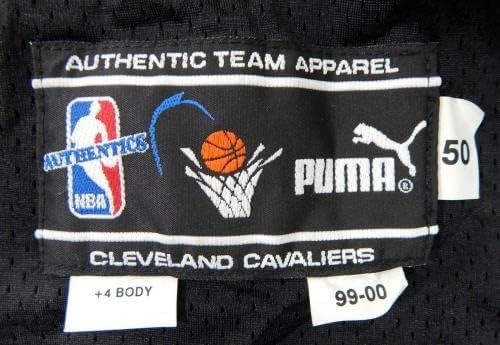 1999-00 Cleveland Cavaliers Lari Ketner 0 Jogo emitido Black Jersey 50 DP18798 - Jogo da NBA usado