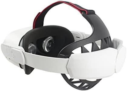 Profissional Ajustável Reduza a pressão Conforto Substituição portátil VR Silicone da cabeça para a Quest 2