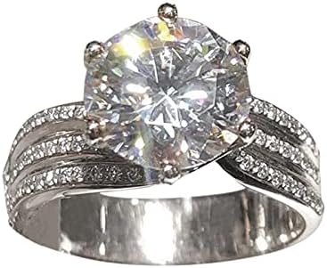 Coração de nó de coração Mulheres de casamento para namorada O anel da noiva anéis de noivado de anel especial Anéis
