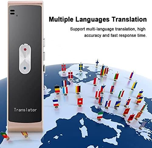 Tradutor Inteligente portátil de CzdyUf Multi Linguagem de Via Viagem de Viagem em tempo real Tradução de texto Pocket Dispositivo
