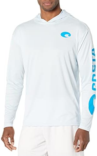 Costa Del Mar Mar Tech Hood Performance Camisa de manga longa