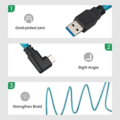 Cabo de link 10ft Compatível para Oculus Quest 2/1, FATORM USB 3.2 GEN 1 1 TIPO A CABO