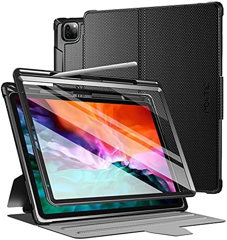 Série Poética Explorer projetada para iPad Pro 12.9 2020 e 2018 Case, camadas triplas de corpo inteiro Toil