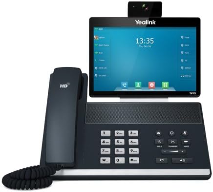 Yealink SIP VP -T49G IP Phone - Cabo - Desktop - Carvão