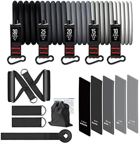 Bandas de resistência Conjunto de ginástica de ginástica Fitness Pull Rape Yoga Latex Tube Sports Bands Equipamento de exercícios