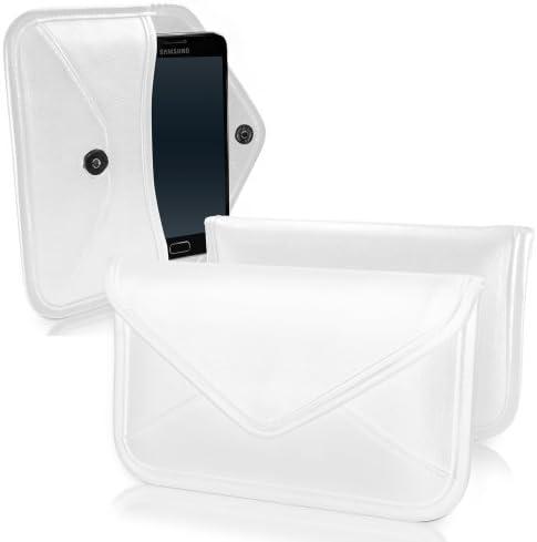 Caixa de ondas de caixa para Kyocera S6 - Bolsa de mensageiro de couro de elite, design de envelope de capa de couro