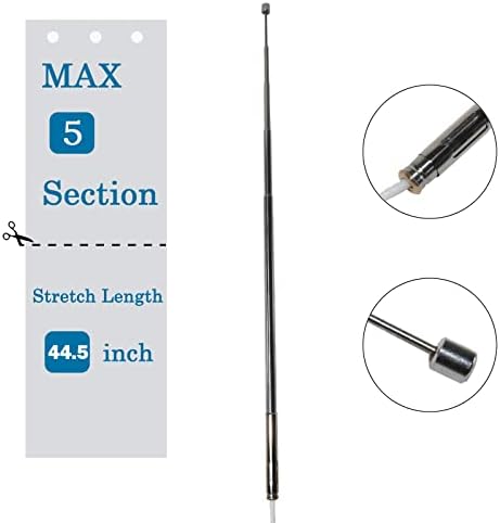 Substituição do mastro da antena de potência Anina para 1993-2008 Jaguar XJ6-XJ8-XJR-XK8 Antena de pós-venda do mastro para recepção de sinal de rádio LNA4134AA