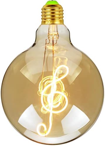 Notas altas filamentos pendurados lâmpada decorativa, lâmpadas Edison 4W Bulbo de lâmpada alta notas de lâmpada alta lâmpada lâmpada