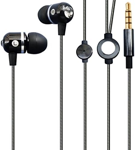 Fone de ouvido com fio de fone de ouvido com fio elegante premium wearbuds warbuds wearphones w mic for Boost Mobile LG Tribute - Boost