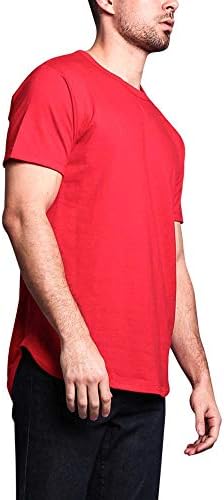 Victorious Men Hipster Longline Curved Tees