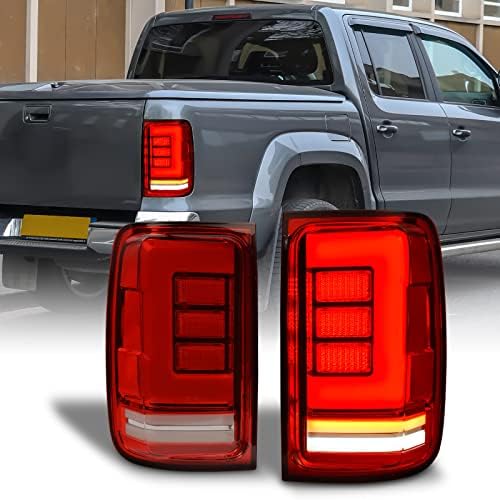 As luzes traseiras do LED dood se ajustam para 2008-2020 VW Amarok V6 Pickup DRL Luzes traseiras Lâmpadas traseiras Lâmpadas