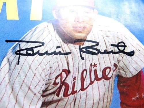 Robin Roberts assinou a revista autografada Sport 1953 Phillies JSA AG39551 - Revistas MLB autografadas