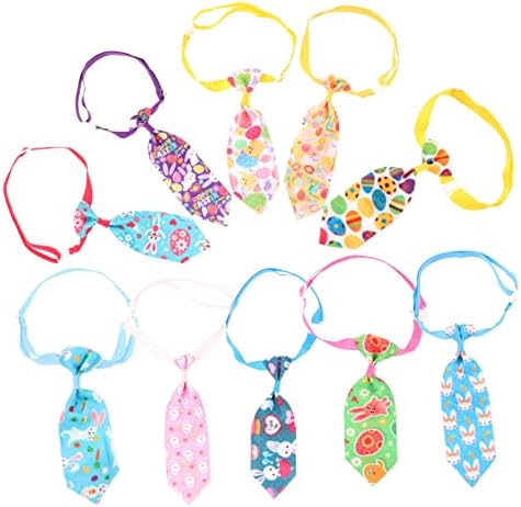 PretyZoom 50 PCs Acessórios coloridos Decorações gatos de cachorro com um festival de tema TIES APres