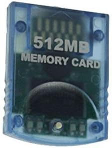 Gamilys 512MB de cartão de memória compatível com Wii Gamecube