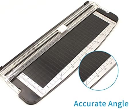 Liujun portátil A4 cortador de papel deslizante de 12,6 polegadas com comprimento de corte de papel de papel de recortes de recortes de ferramentas de ferramentas