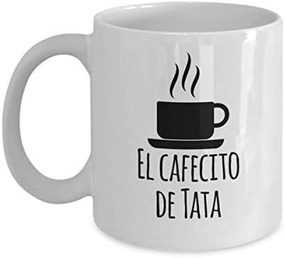 Cafecito de Tata caneca 11oz 15oz Novidades Presente Espanal Vovô Copo Espanol Avô Canecas Copas de Anúncio de Gravidez