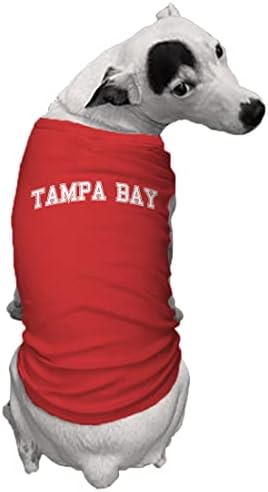 Tampa Bay - camisa de cachorro da escola estadual esportiva