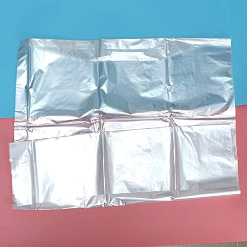Zerodeko 30pcs 60x100cm Caso de pó Capa de sacos de vestuário de plástico transparente sacos de armazenamento descartáveis ​​para loja em casa ao ar livre