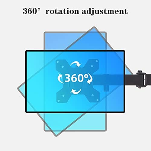 Monitor de braços Monitor da área de trabalho Stand 15,7 polegadas Altura ajustável, rotação de 360 ​​°, Monitor de montagem de monitor duplo Tiltable Stand com Monitor de Montagem de Gommet Monitor de altura ajustável