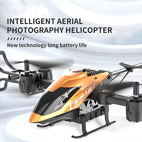 Helicóptero ujikhsd com câmera 4K HD FPV, helicópteros RC Drone Quadcopter para adulto infantil para iniciantes com rolo de dublê