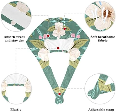 Cap de mulheres e homens com cabelos com cabelos arqueados Big Bread Flower Padrão de Flor de Trabalho Chapéu Um Tamanho