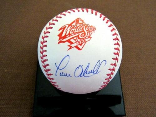 PAUL ONEILL 1998 WSC Yankees assinou o Auto Vintage 1998 W.S.Game Baseball Steiner - Bolalls autografados