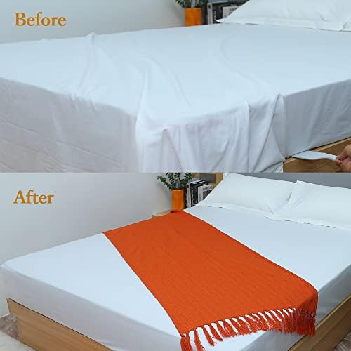 Ferramenta de tucker de lençol, ferramenta de fabricante de cama pode dobrar lençóis ou saias de cama e manter lençóis no lugar, fazer