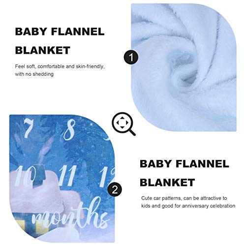 Kisangel Christmas Milestone Blanke