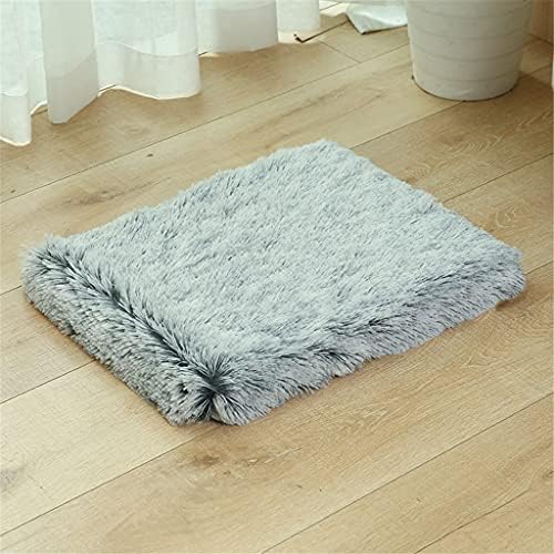 Scdzs Ultra Plush Foam Dog Bed Banta de gato retangular Cão/capa removível Costo de colchão de estimação para cães pequenos grandes