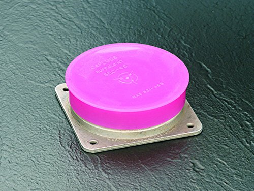 Capluga de tampa dissipativa estática plástica para conectores roscados 0,3125 seg-05, PE-LD, para limitar o tamanho