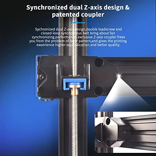 Fayya X2 Impressora 3D 300x300x400mm Tamanho da impressão com tela sensível ao toque de 2,8 pol.