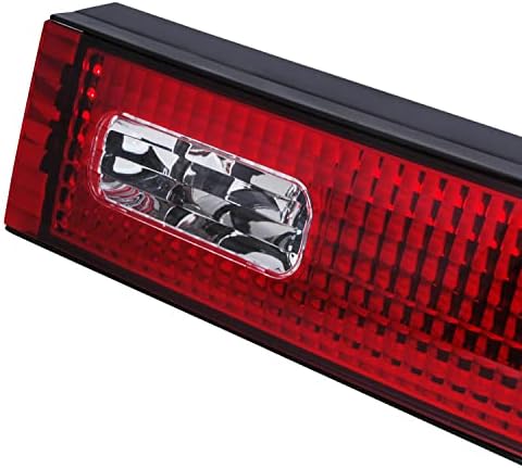 Luzes traseiras claras de afuning spec-d Red + peça de tronco compatível com 1989-1994 Nissan 240SX S13 esquerda + conjunto do par