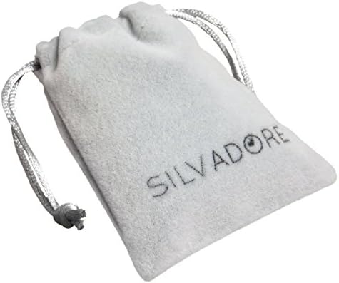 Silvadore 4mm Creb Chain Chain for Men Colar - Silver Stainless Aço Aço Aço - Corte de Diamante Miami Link Jóias Mulheres