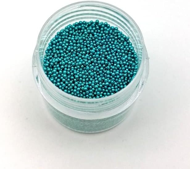 Wakefulness 10g/jar com unhas Caviar contas 0,6-0,8 mm Mini contas de vidro coloridas para encantos de unhas Manicure