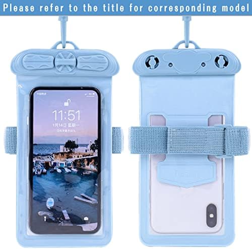 Caixa de telefone Vaxson, compatível com Huawei Mate 20 Lite Mate20 Lite Bolsa à prova d'água [não protetor de tela Film] Blue