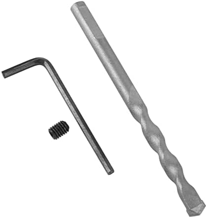 Kit de adaptador de haste de broca precisa, broca de vida longa e drill bit shank conjunto 98.42in sem gota de lâmina para abridor de buracos para martelo