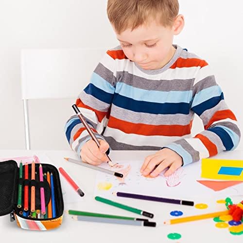 Caixa de lápis Guerotkr, bolsa de lápis, capa de caneta, bolsa de caneta, bolsa de lápis pequena, feliz coelhinho