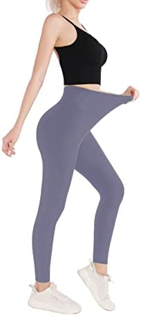XGXL Leggings elásticos para mulheres - calças de ioga de controle de barragem de cintura alta para treinar a geração de compressão