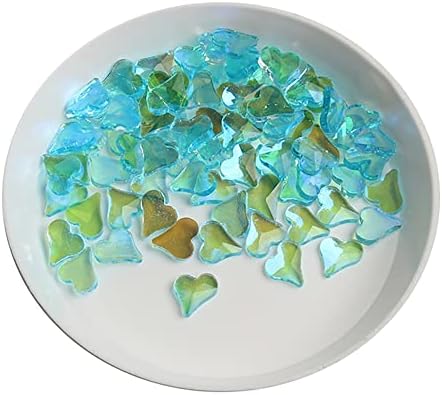 N/A 30-100pcs Transparente Uil Art Rhinestones Lake Blue Crystal Multi-Forma para decoração de manicure 3D 30 Shape