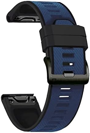 HEPUP 22 26mm Soft Silicone Sport Strap para Fenix ​​6 6x Pro Watchband Rick Release para Garmin Fenix ​​5 5x PLUS 3 HR D2 MK2 935