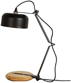 Lâmpada de cabeceira de cabeceira LED E27 Lâmpada de mesa de ferro simples Lâmpada de mesa de macaron Luzes de cama Lâmpada