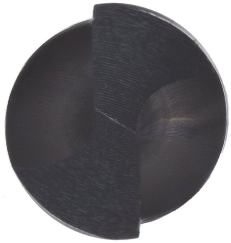 TWIST de precisão 2AB Bit de broca de jobber em aço de alta velocidade, acabamento de óxido preto, haste redonda, flauta em espiral, ângulo de ponto de 118 graus, 9.30mm