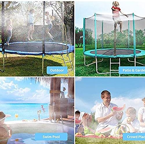 Conjunto de aspersores de trampolim Conjunto de duplos de pankler aquáticos Acessórios de trampolim divertidos verão ao ar livre brinquedos
