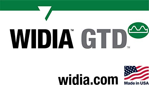 Widia gtd gt925033 vitória gt92 hp torneira, chanfro de plugue, corte à direita, 3 flautas, 1/4-28, hss-e-pm, revestimento