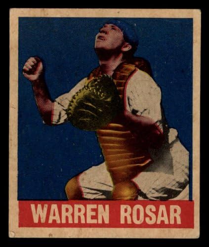 1948 Leaf 128 Buddy Rosar Philadelphia Athletics VG/Ex Athletics