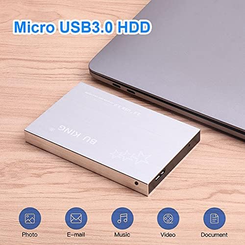 Conectores yd0010 disco rígido externo portátil USB 3.0 2,5 polegadas HHD Alumínio para parafuso de folha de casca livre 160 GB 120GB 80GB 60GB 40 GB para PC Desktop Lap -