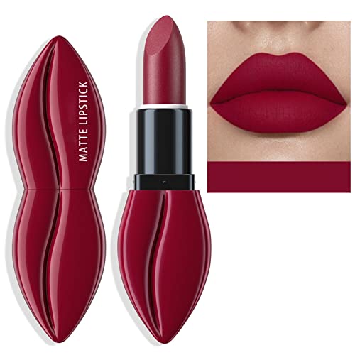 Batom xiahium batom 24 horas batom de 24 horas de bacia hidrográfica longa bacia hidrográfica Velvet Lip Gloss e Lady Colored Makeup Gift sem maquiagem da lei