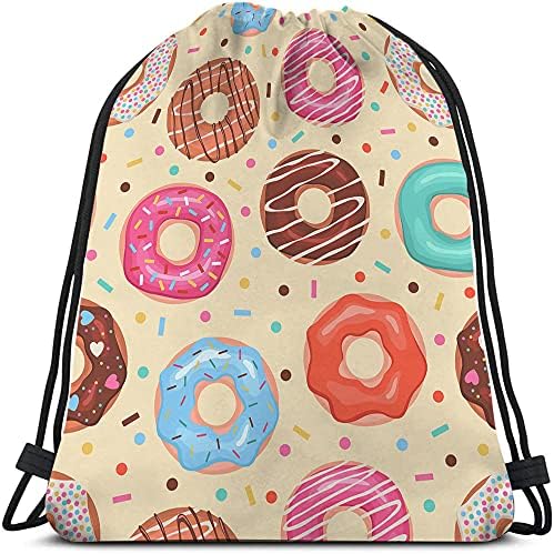 BEABES DONUTS SACOS DE ARIGADO BACKPACK BACKPACK DONUTS COLRONTE