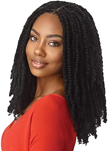 Braids de crochê de Crochet, X-Pression, torcido 3x Twist Afro 16